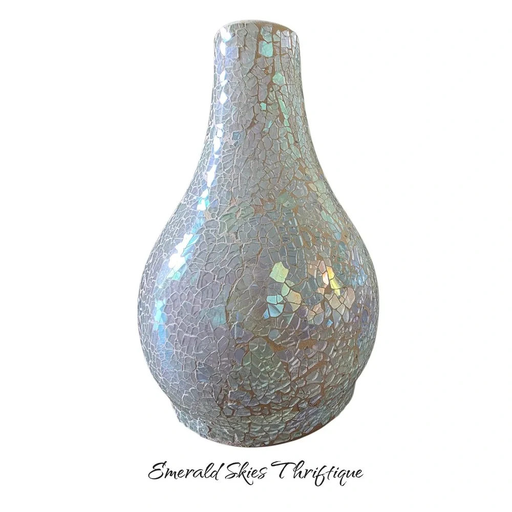 Scentsy Home Enchant Diffuser Shade Only; Globe Mosaic Iridescent Shade